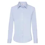 FRUIT OF THE LOOM F15•LADIES LONG SLEEVE OXFORD SHIRT
