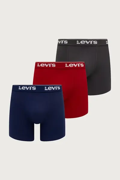 Levi's  boxerky pánské s bavlnou 3-pack
