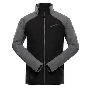 Pánská mikina s merino výplní alpine pro jorw 2 černá xl