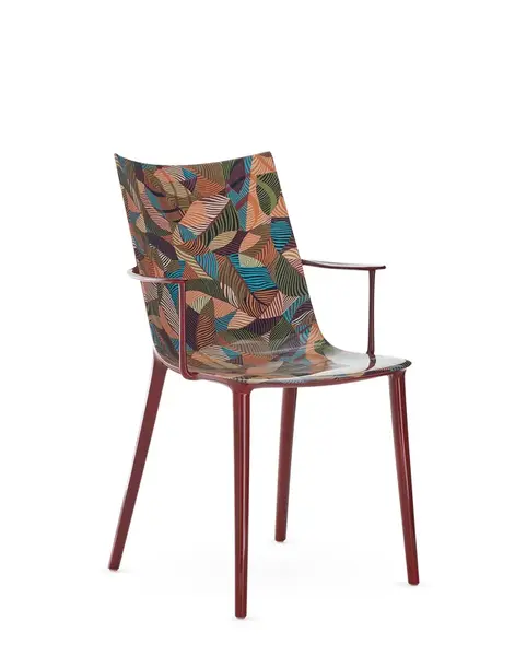 Stolička H.H.H. „Graphic Impression“, viac variantov - Kartell Farba: Vínová / lak