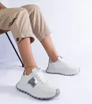 D/CEO White trainers Justar