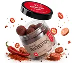 Delphin vyvážené boilies breax hothell robin red chilli fr.klobása 100 g - 16 mm