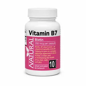 Vitamín B7 - D-Biotin - 300 mcg - 60 kapsúl