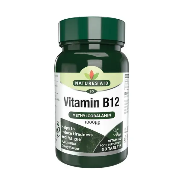 Natures Aid Vitamin B12 1000 mcg 90 tablet