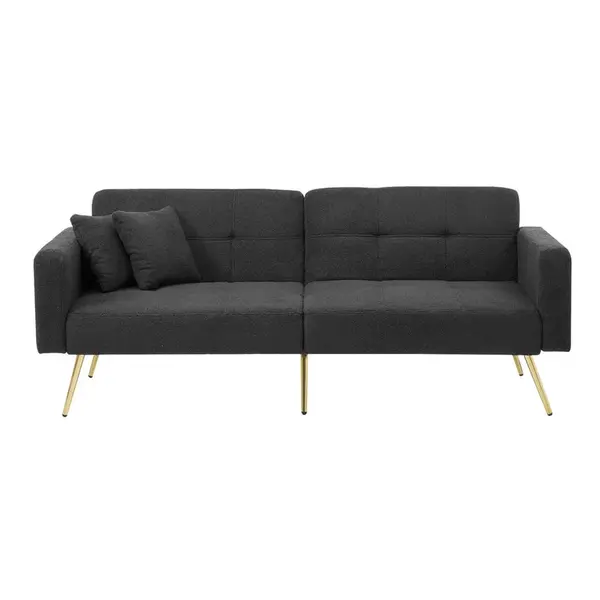 SEDACÍ SOUPRAVA 2-místná 175/64/72 cm Antická šedá