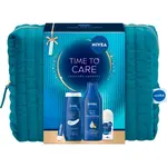 NIVEA Time to Care darčeková sada pre výživu a hydratáciu