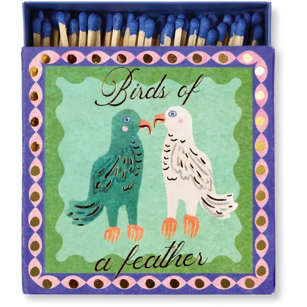 Paddywax Square Birds of a Feather zápalky 125 ks