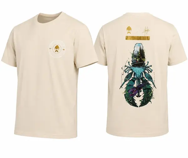 Westin tričko crecraw t-shirt beige - xxl