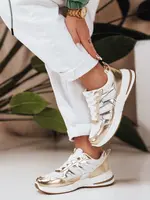 Dámské zlaté tenisky GOLDLINX