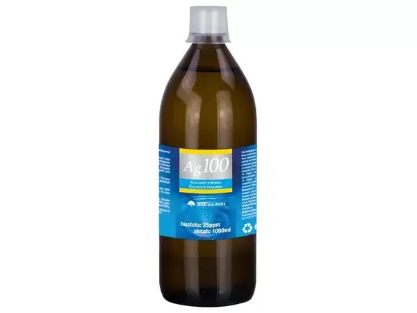 Pharma Activ Koloidní stříbro Ag100 (25ppm) 1000 ml