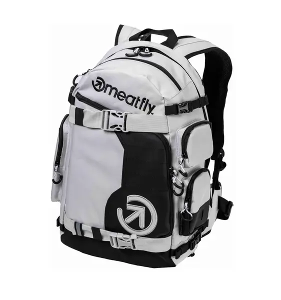Meatfly batoh Wanderer Comfy / Black 28 L | Černá | Objem 28 L