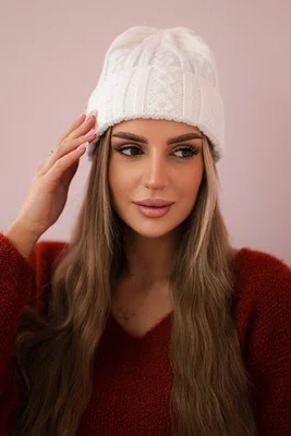 marka niezdefiniowana Kšiltovka s ohrnovací částí Marzena K206 bílá