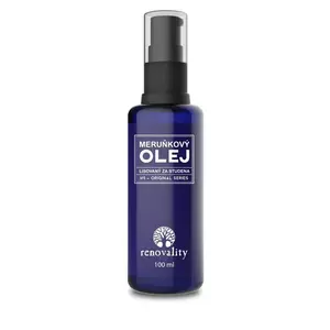Renovality Meruňkový olej za studena lisovaný 100 ml
