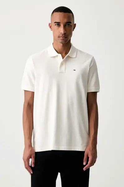 Tommy Jeans  polo pánské bavlněné