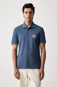 Armani Exchange  polo pánské bavlněné