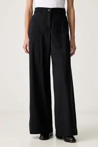 Weekend Max Mara  kalhoty dámské s vlnou WKDBRAVO