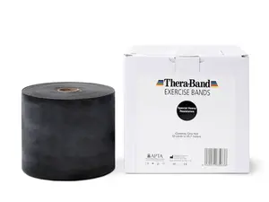 Thera-Band Posilovací guma 45,5 m, černá, speciálně silná