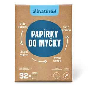 ALLNATURE Papírky do myčky 16 kusů