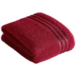 Vossen RUČNÍK DO KOUPELNY, 150/100 cm, červená