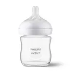 PHILIPS AVENT Fľaša Natural Response sklenená 120 ml 0m+