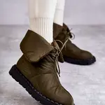 Boto Zelený zelený emelie materiál žien