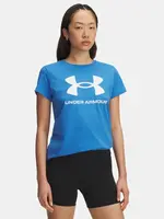 Dámské tričko Under Armour UA Logo SS-BLU - Dámské
