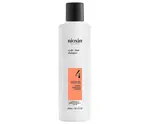 Čistiaci šampón pre silne rednúce farbené vlasy Nioxin System 4 Scalp + Hair Shampoo - 300 ml (99350179999) + darček zadarmo