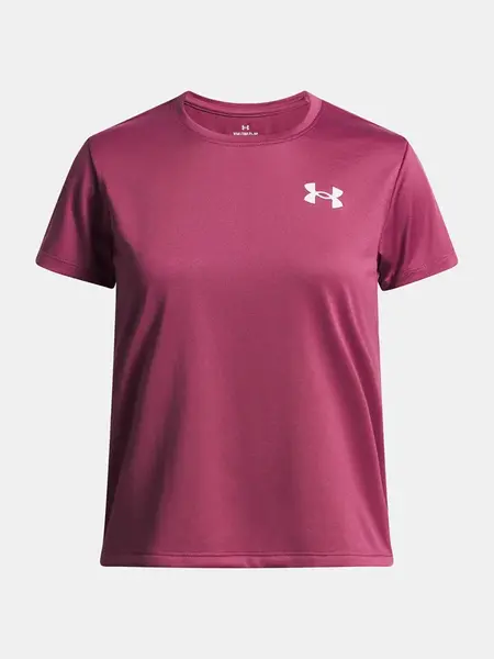 Dívčí tričko Under Armour UA Tech SSC-RED - Holky