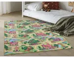 Detský koberec Rozprávková dedina, 80x120 cm%