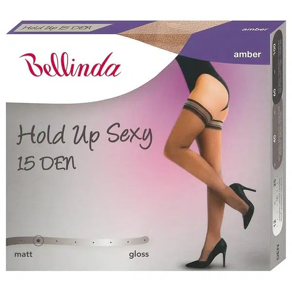 Bellinda 
HOLD UP SEXY 15 DEN - Samodržiace pančuchy - amber