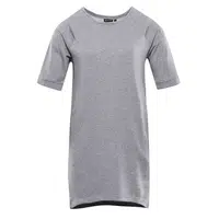 Women's cotton dress ALPINE PRO MOLEDA smoked pearl