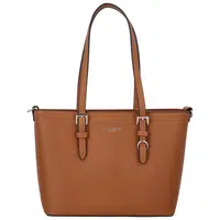 Dámska kabelka cez rameno saffiano camel - FLORA&CO Aileen