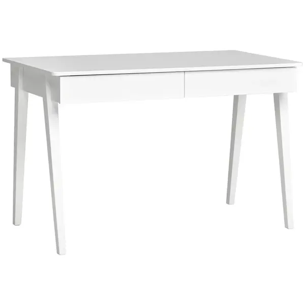 MID.YOU PSACÍ STŮL, bílá, 120/60/76 cm