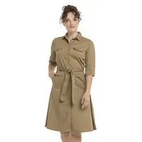 Bushman Dámské šaty Agga, pískové hnědé XXXL