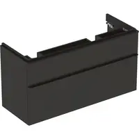 Geberit Smyle Square kúpeľňová skrinka pod umývadlo 118,4x62x47 cm v dekore láva 500.356.JK.1