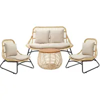 Livetastic SEDACÍ SESTAVA, přírodní materiály, dřevo, přírodní barvy