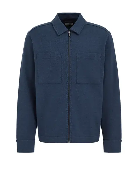 WE Fashion Prechodná bunda  tmavomodrá