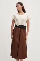 Bavlněné šaty Sandro Ferrone