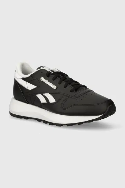 Kožené tenisky Reebok Classic Classic Leather černá barva, 100074549