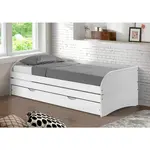 MID.YOU VÝSUVNÁ POSTEL, bílá