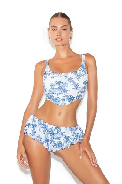 Halenka GOD SAVE QUEENS MILA CORSET TOP