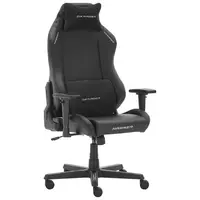 Dxracer HERNÍ ŽIDLE, vzhled kůže, černá
