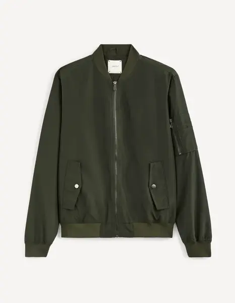 Tmavozelená pánska bunda Celio Rualfbomb