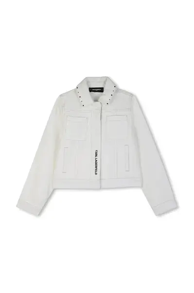 Dětská riflová bunda Karl Lagerfeld