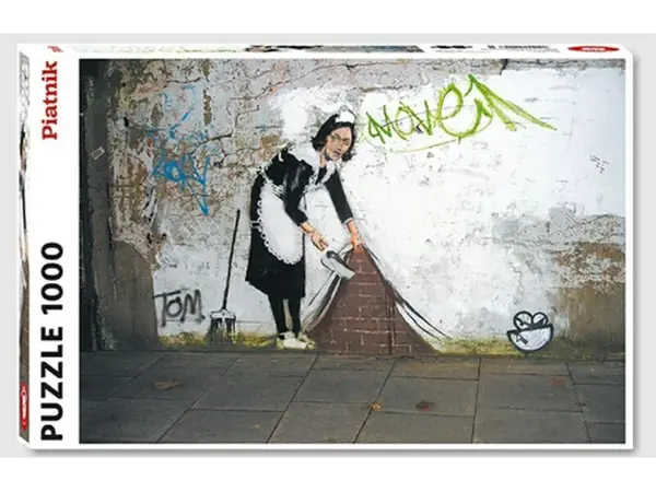 Puzzle Banksy - Maid 1000 dílků
