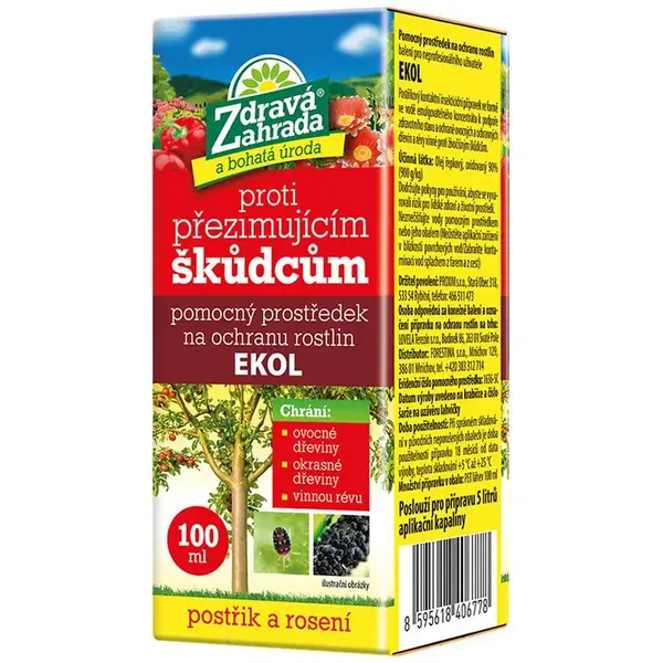 Zdravá Zahrada - přípravek proti přezimujícím škůdcům 100 ml