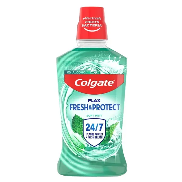 COLGATE Plax Ústní voda bez alkoholu Soft Mint 500 ml