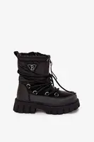 Dětské černé sněhule Adelisse