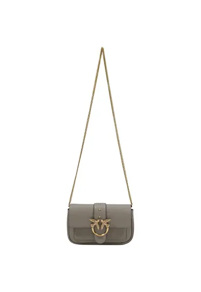 Pinko kožená kabelka přes rameno