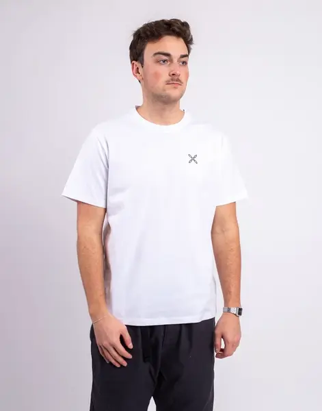 Tričko Montura Basic Logo T-Shirt 00 WHITE